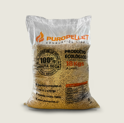 Palet 96 Bolsas de Pellet de Madera de 15 kg